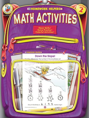cover image of Math Activities, Grade 2